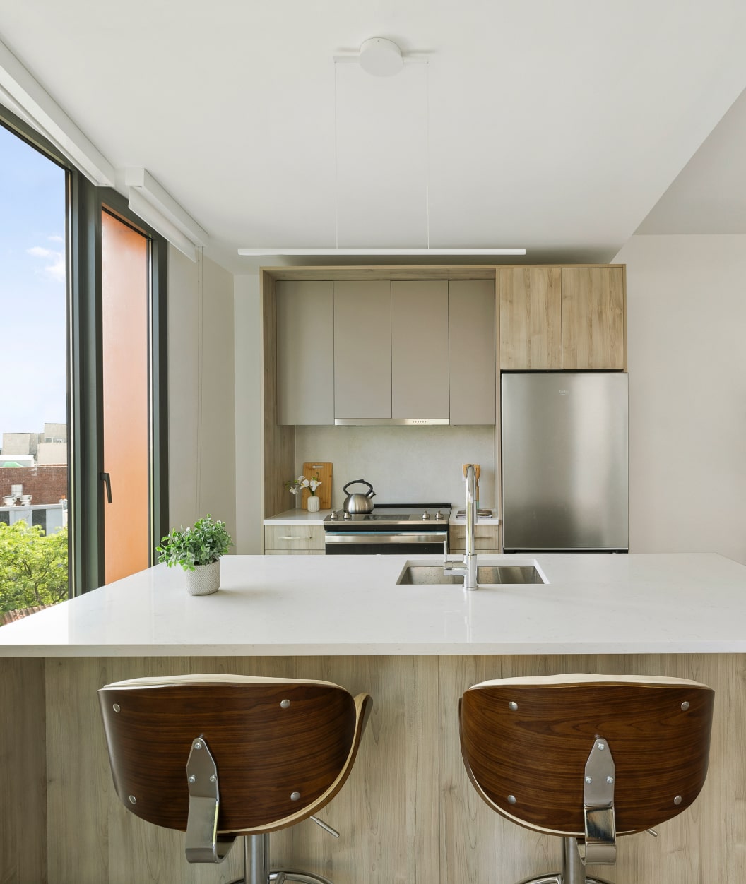 Copper Lofts Kitchen Island