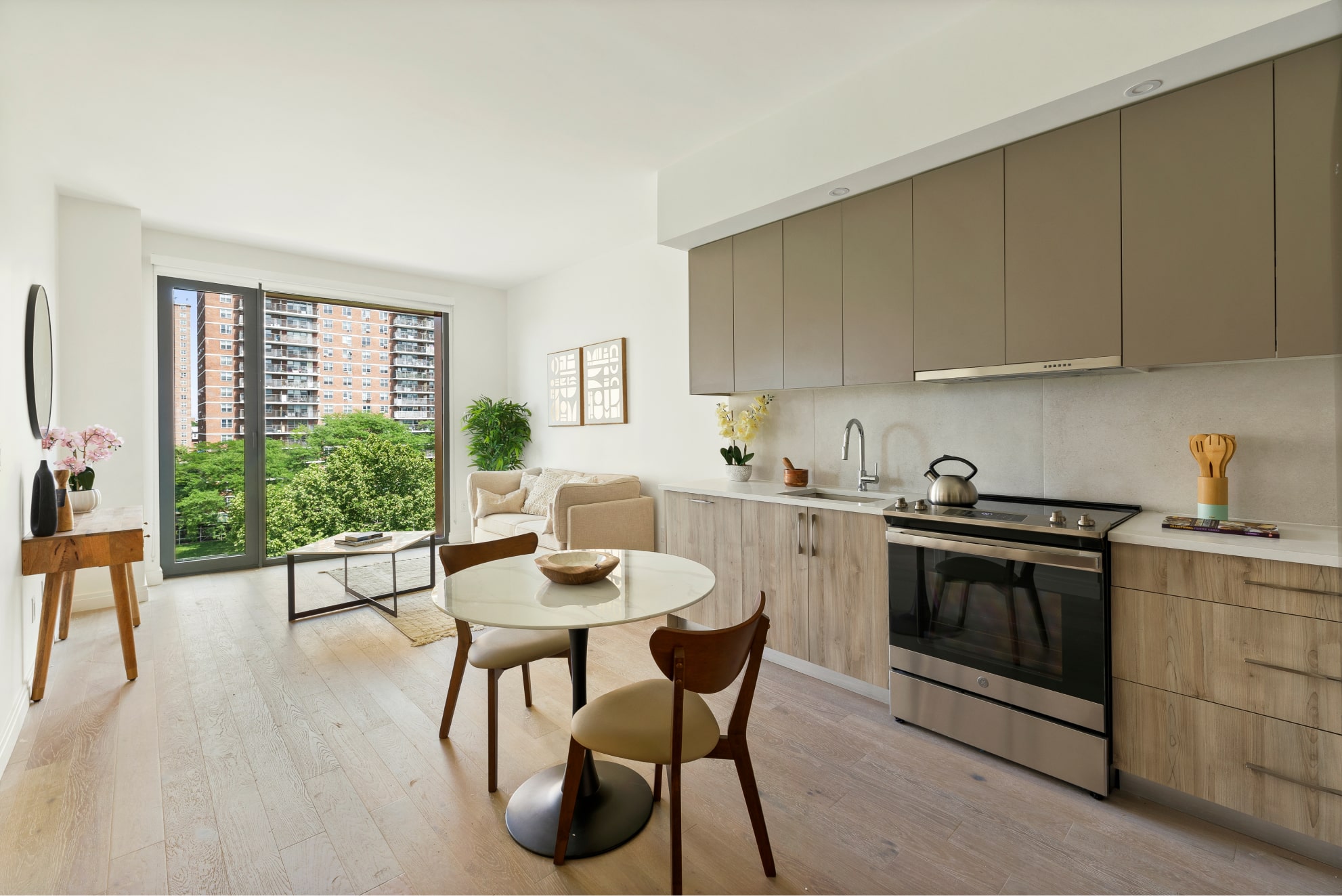 Copper Lofts Kitchen Living